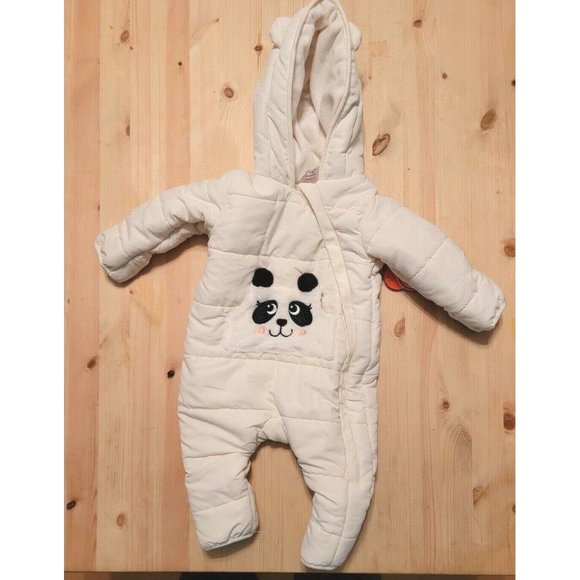3M Other - Plush Baby Infant Snowsuit Bunting Pram Size 0-3 M